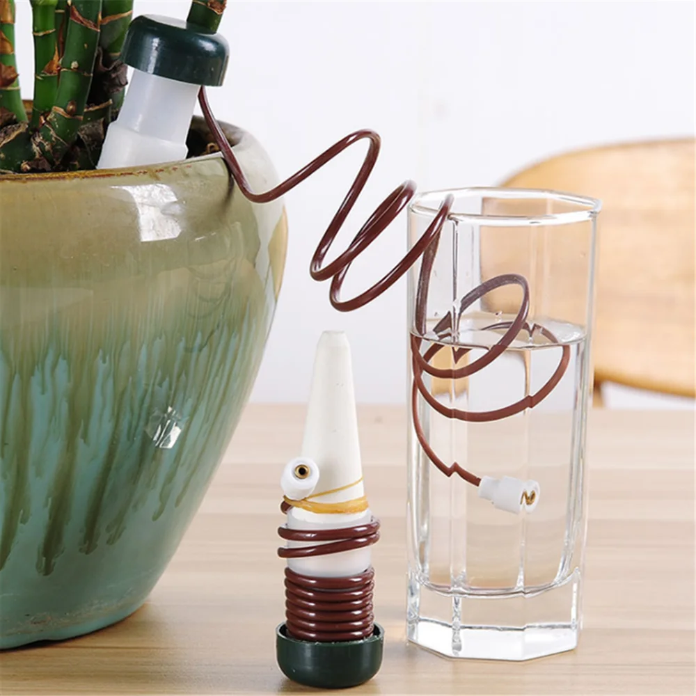 Просачивания воды Автоматическая Воронка дриппер для комнатных растений с