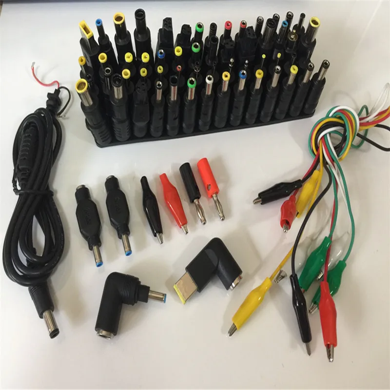 69 шт. Универсальный адаптер питания постоянного тока для ноутбука штекер