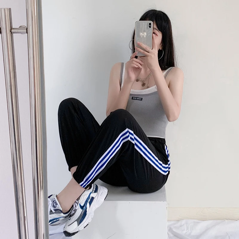 Дешевые оптовые продажи 2021 Весна Лето Осень Новые джоггеры женские модные