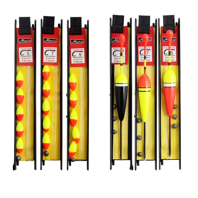 

3PCS/SET Water Surface Vertical Buoys Lure Float Fishing Buoys Saltwater Freshwater Floats Fishing Accessories