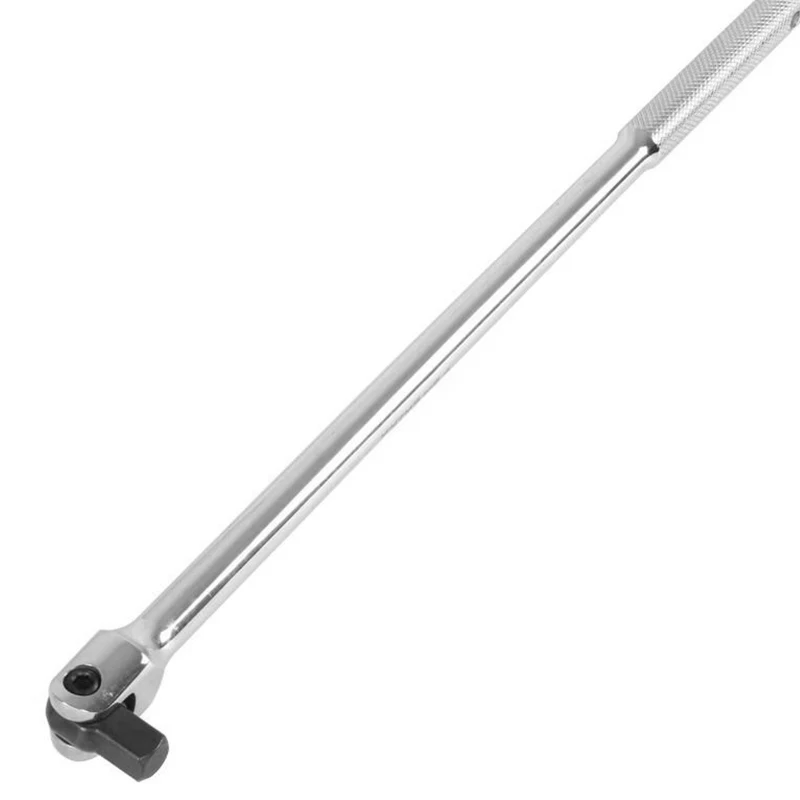 1Piece 24 Inch Long 1/2 Breaker Bar Socket Driver 180 Degree Flex Head With Spring-Loaded Ball Bearing Wrench Hand T | Инструменты