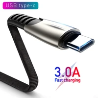 usb type c phone cable for samsung s21 s20 s10 s9 plus a50 a70 a51 a71 oppo reno 4 5 6 pro usb fast charging cable type c cable