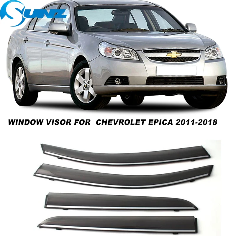 

Боковые окна Козырьки для Chevrolet Epica 2010 2011 2012 2013 2014 2015 2016 2017 2018 Weathershields дождевые зонты с дефлекторы SUNZ
