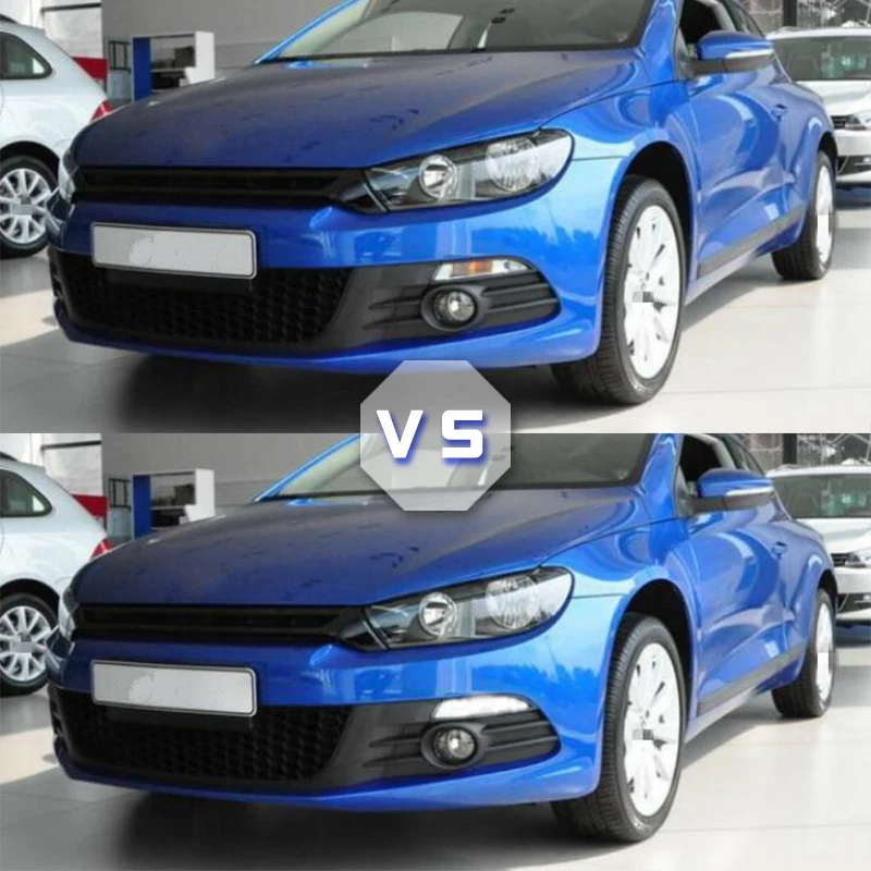 Передние светодиодные боковые габаритные огни для VW Scirocco 2008-2013 желтые указатели