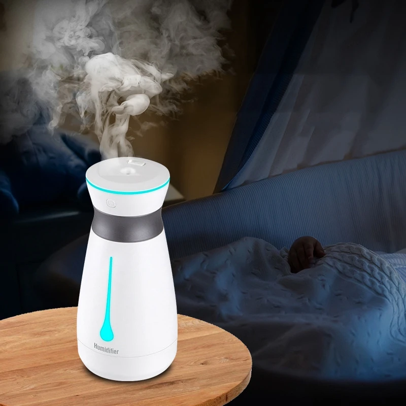 

Night Light Humidifier USB Mini Home Bedroom Mute Small Desktop Air Spray