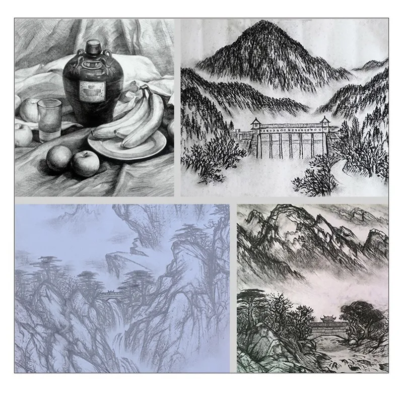 

24 pcs Professional Painting Sketching Drawing Hard Medium Soft Charcoal Pencils Set Non-toxic for Drawing Stationery Supplies