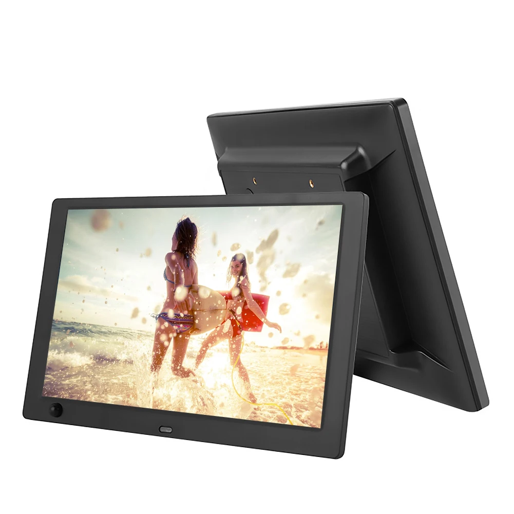 10 дюймовый светодиодный ips Экран цифровая фоторамка легкость переноски без