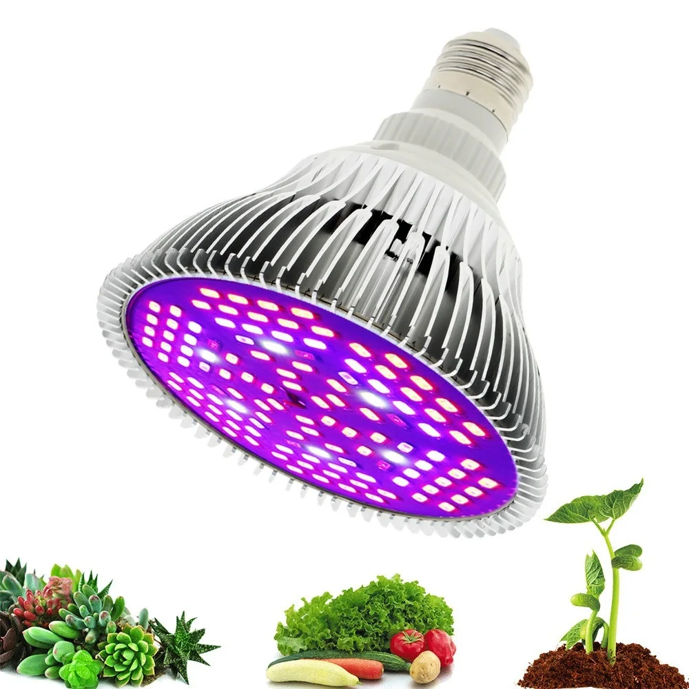 

LED Grow Light Full Spectrum 78Leds 120Leds 150Leds E27 LED Growing Bulb for Indoor Hydroponics Flowers Plants LED Growth Lamp