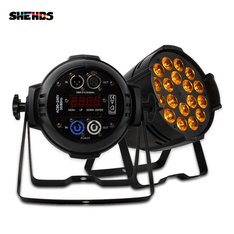 Светодиодный прожектор SHDHDS из алюминиевого сплава 18x18 Вт RGBWA + UV 6 в 1 /18x12 RGBW 4