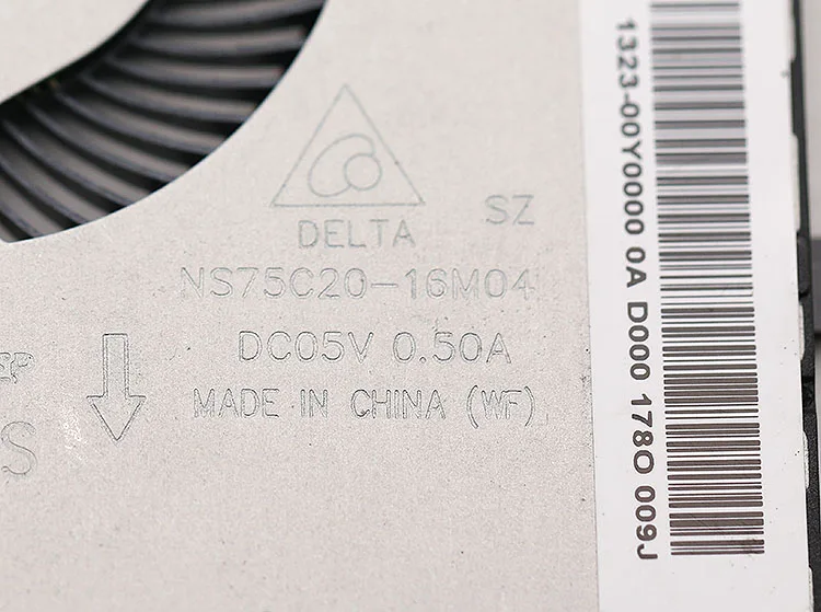 Новый охлаждающий вентилятор для ноутбука радиатор Delta NS75C20-16M04 1323-00Y0000 DC5V 0.50A