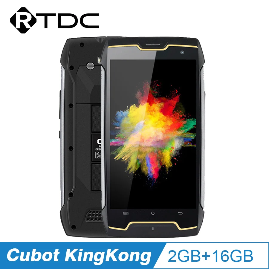 Cubot KingKong смартфон с 5 5-дюймовым дисплеем четырёхъядерным процессором MT6580 ОЗУ 2 Гб