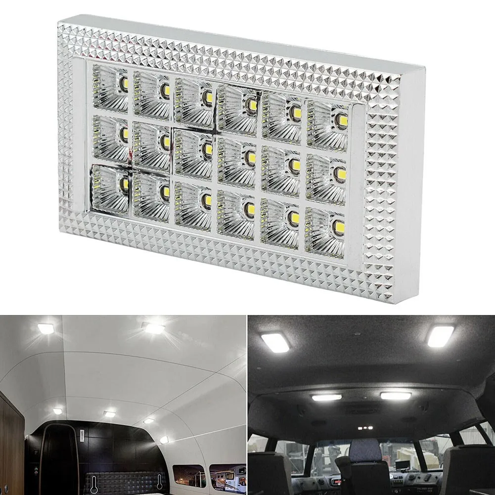 

Car Roof Dome Light Spot Reading Ceiling LED Auto Camper Bus Caravan Motorhome Lorry Car Dome Lamp With Screws