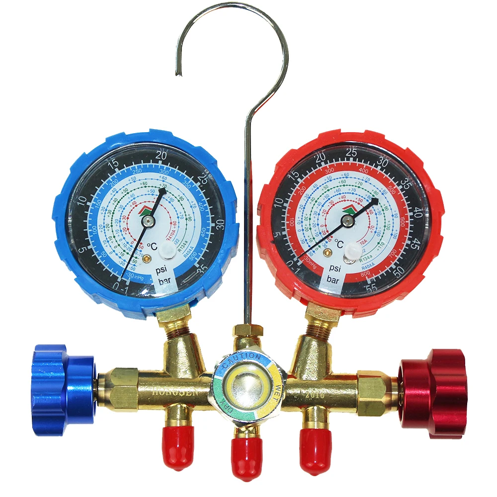 Model HS-536G-R410a Manifold Gauge Set Forging Brass Valve Body