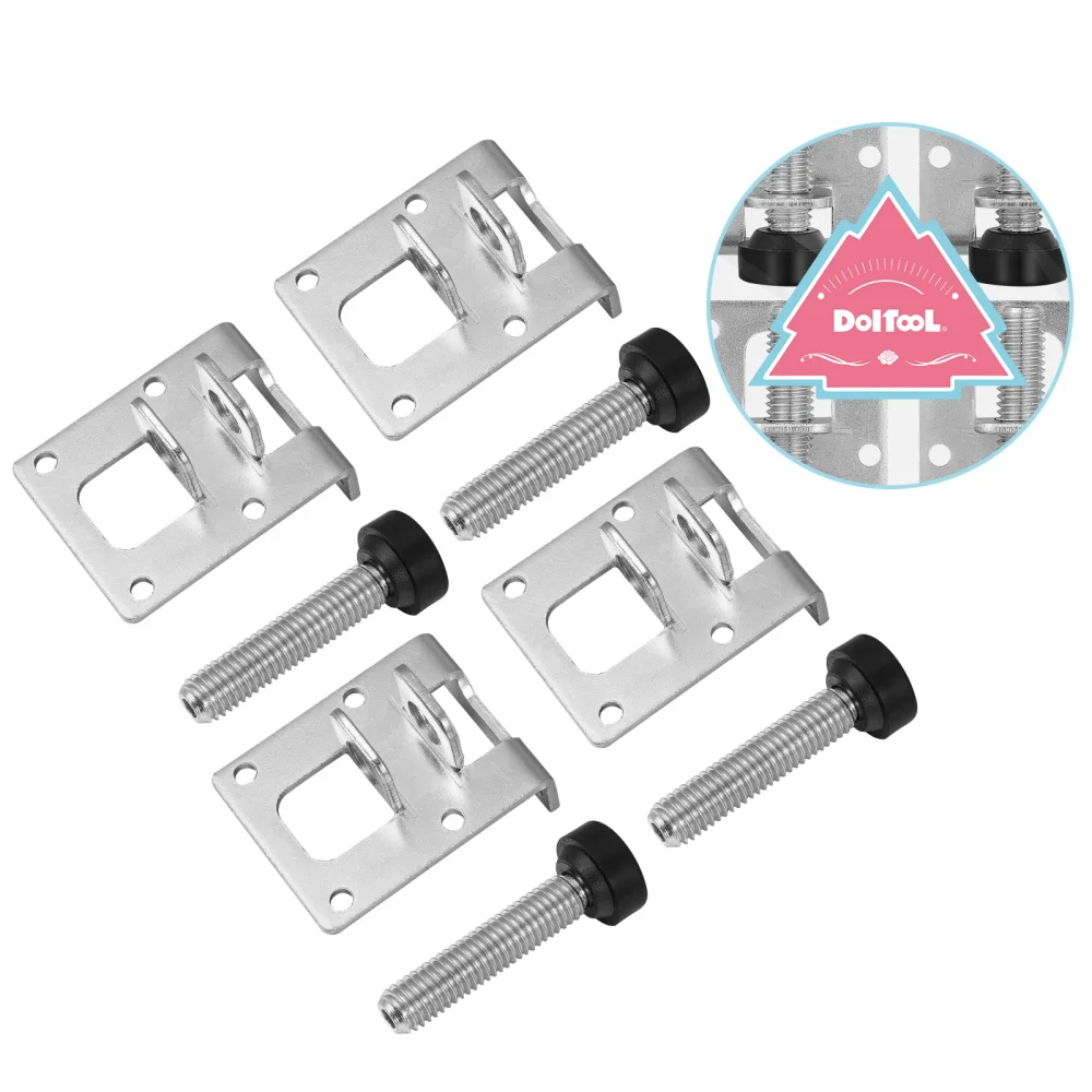 

DOITOOL 4pcs Furniture Levelers Heavy Duty Leveling Feet Adjustable Leveler Legs for Cabinet Table Workbench