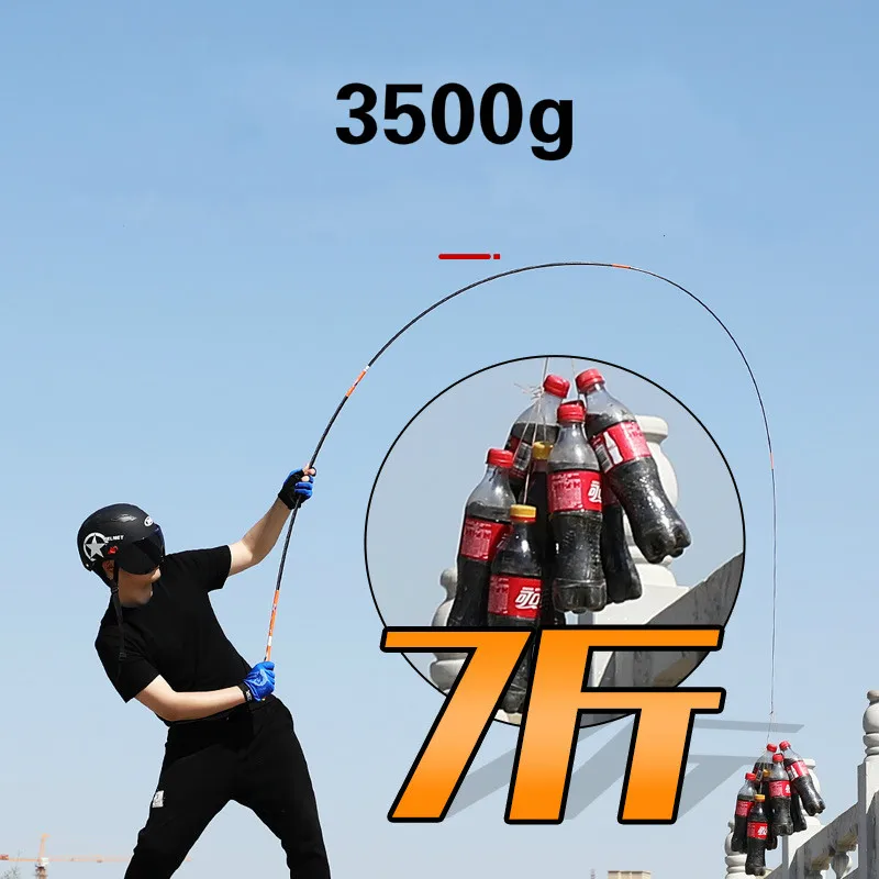 3.6m 3.9m 4.5m 4.8m 5.4m 5.7m Carp Fishing Pole Super Hard Fishing Rod Carbon Fiber Hand Sticks Taiwan Fishing Canne De Pesca enlarge