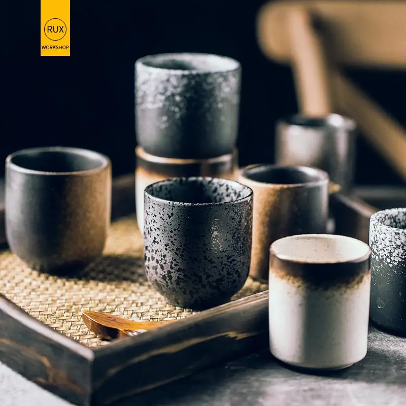 

Изысканная практичная чашка для воды в японском стиле 150 мл 200 мл керамическая посуда ручная роспись кунг-фу чайная чашка кухонная посуда дл...