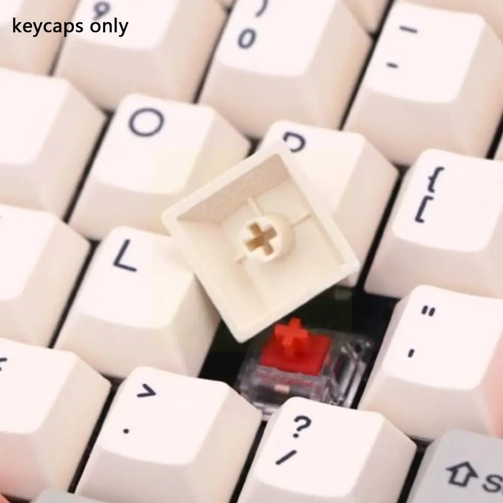 

126 Keycap Pbt Retro Customization Gaming Oem Keyboard Cap Highly Mechanical Light Keyboard Transmission Keycap Ke Y5w0