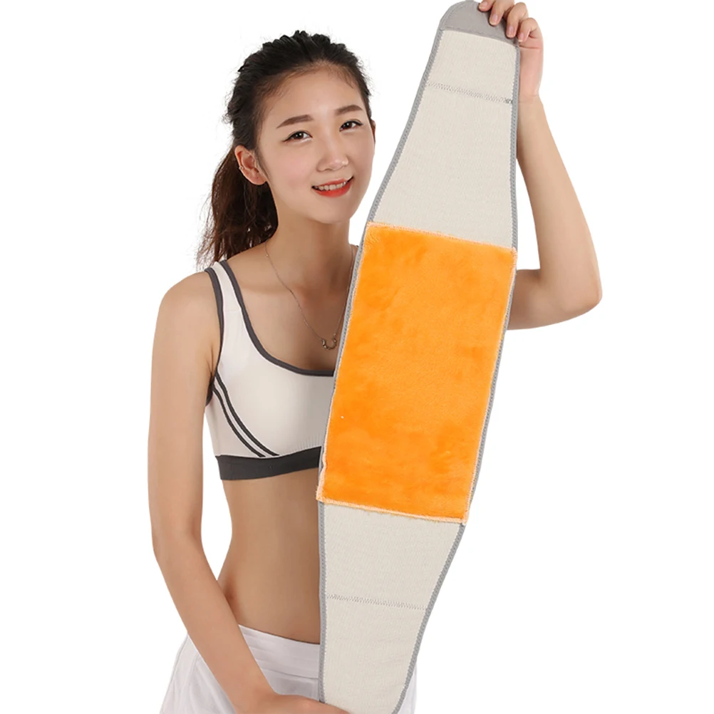 Зимний плюшевый пояс для поддержки поясницы взрослых | Спорт и развлечения