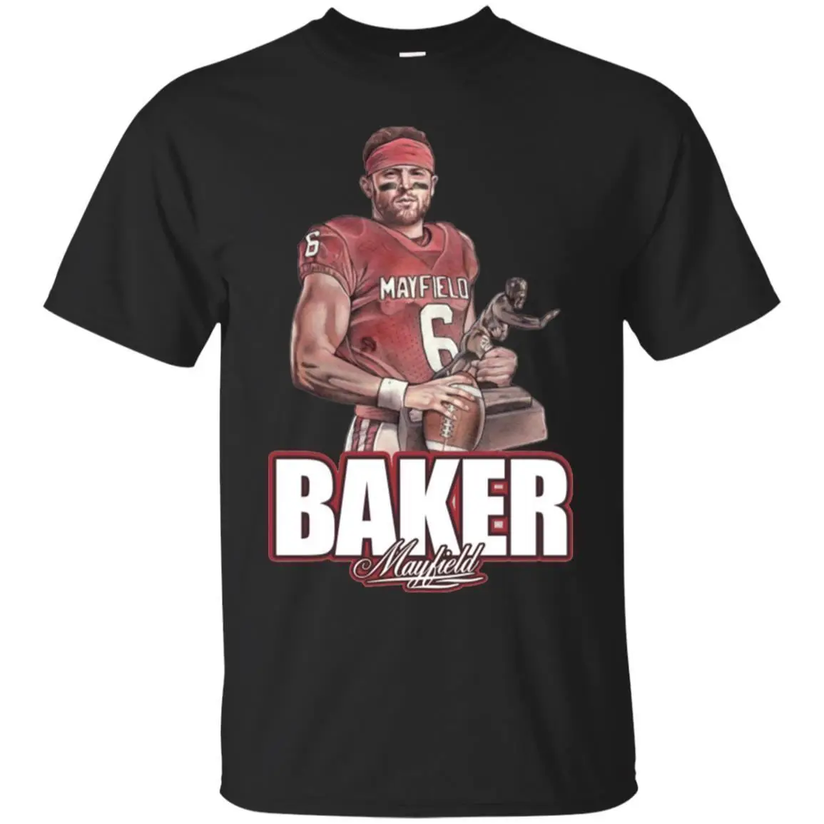 Baker Mayfield футболка Shirtharajuku уличная для мужчин s с коротким рукавом S 3Xl | Мужская