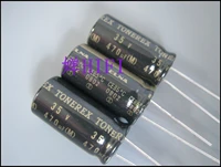 4pcs elna tonerex 35v470uf 12 5x25mm rob 470uf 35v tuner audio capacitor 470uf35v black gold