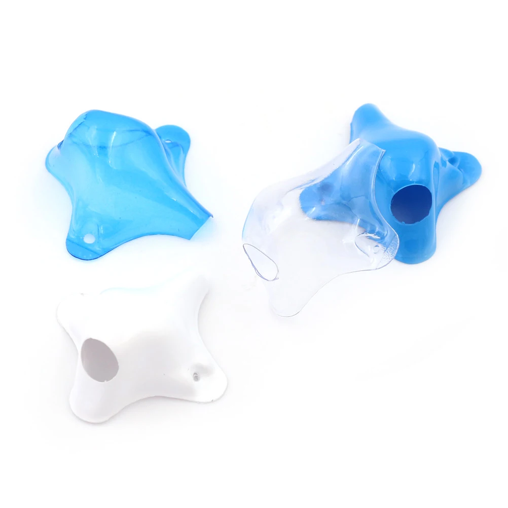 Маленький синий/прозрачный пластиковый навес для FPV маленькая рамка Whoop