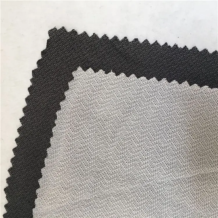 Stretch Jersey Knitted fusible iron on interfacing in WHITE- sold by the metre