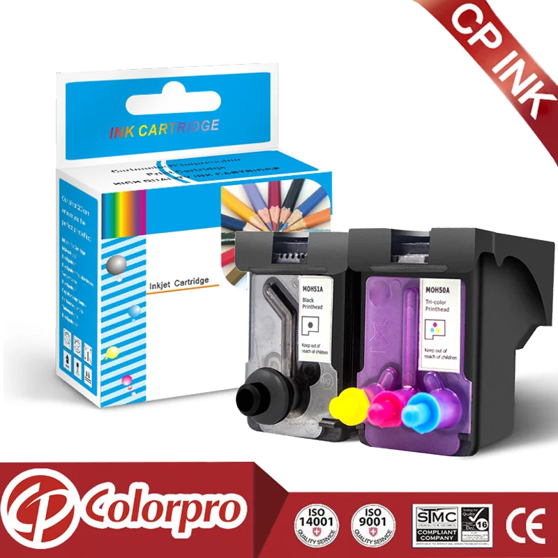 Печатающая головка Colorpro GT51 GT52 MOH50A MOH51A печатающая для HP 5810 5820 310 GT5810 GT5820 чернильный
