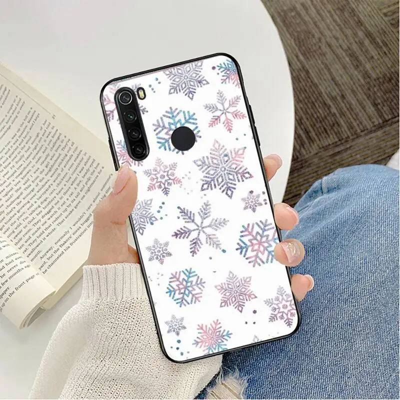 Чехол для телефона Babaite с рождественскими снежинками чехол Redmi note 8 8Pro 8T 6pro 7A 6A Xiaomi