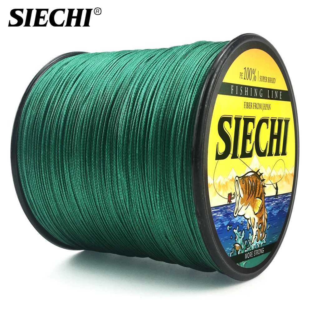 SIECHI 8 нитей 300 м многофиламентная Леска плетеный шнур для рыбалки рыболовные