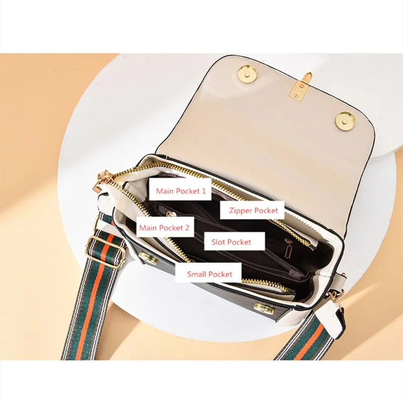 Сумка женская через плечо из искусственной кожи с клапаном лето 2020 | Багаж и сумки