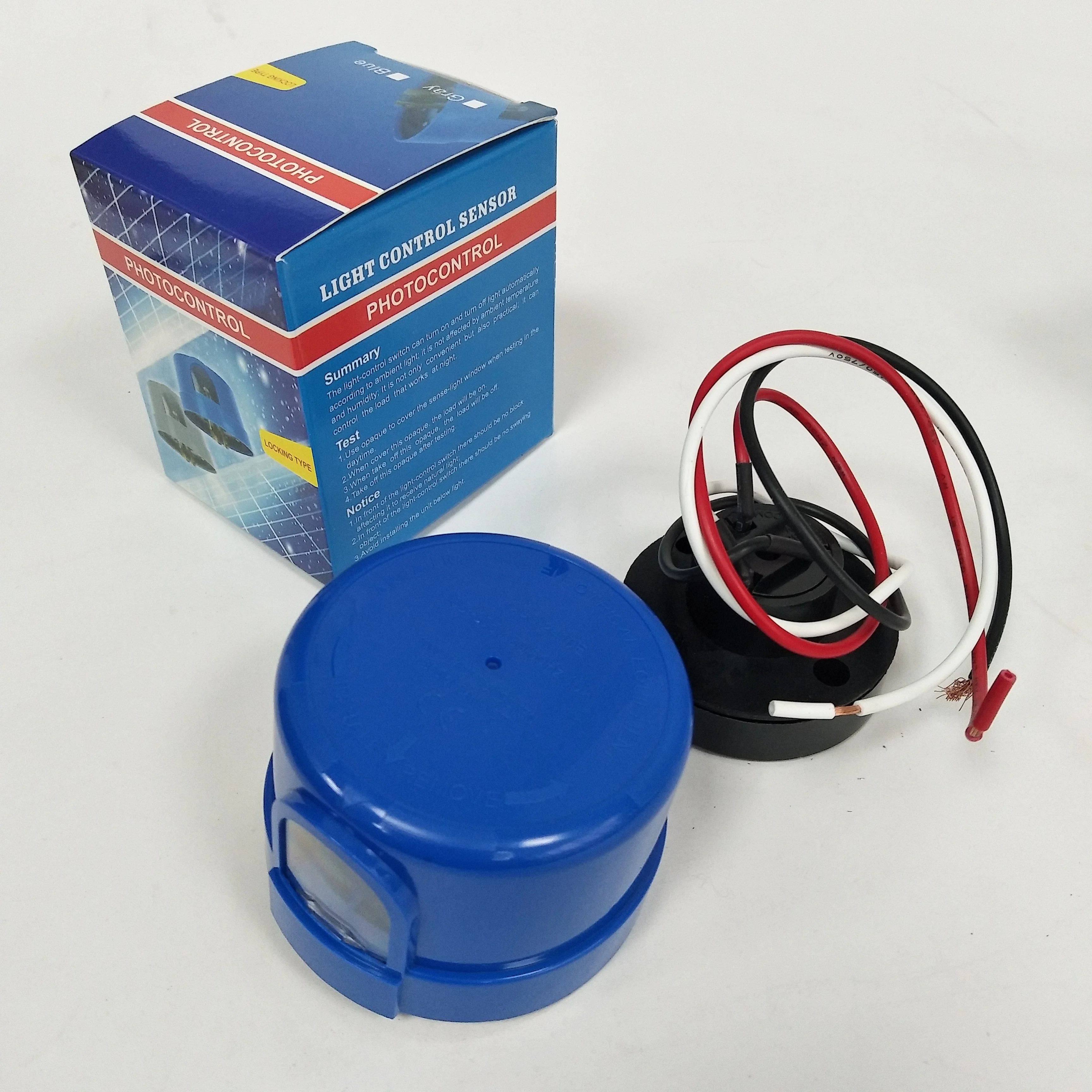 220V 120V 24V 12V 10A с твист замок штепсельные розетки держатель фотоэлемент Управление