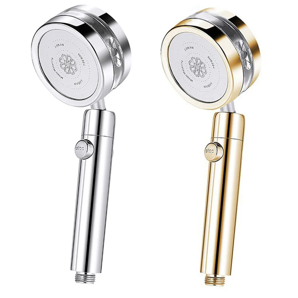 

Pressurized Shower Head High Pressure Detachable 360 Rotating Jetting Showerhead Filter For Water Bathroom Bath Shower Nozzle