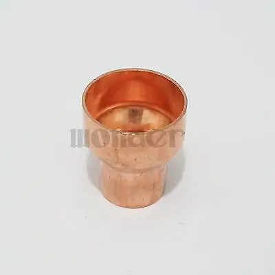 

28.6x12.7mm Copper End Feed Reducing Straight Coupling Connectors Pipe Fitting