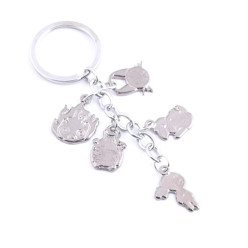 

Anime Tonari no Totoro Metal Keychain Totoro Mei Combination Key Chains Cartoon Cute Jewelry Bags Hanging Pendant