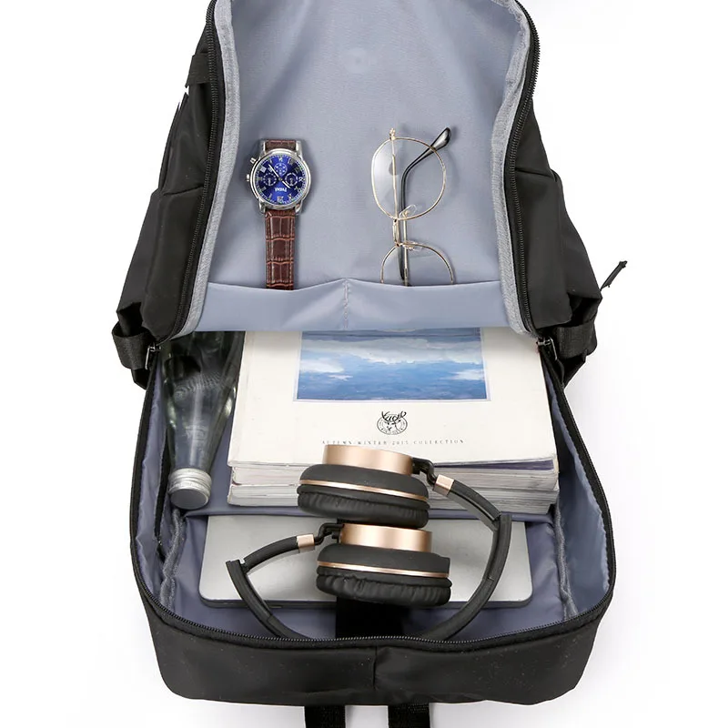 Рюкзак мужской дорожный с Usb-зарядкой водонепроницаемый прочный 2021 |
