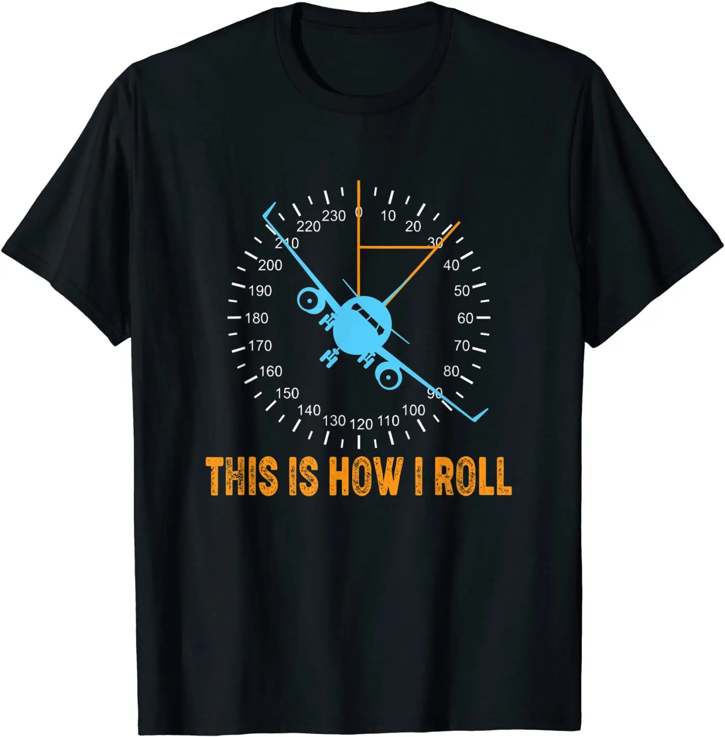 

This Is How I Roll Airplane Pilot Shirt Aviation Men T-Shirt Short Casual 100% Cotton Shirts Size S-3XL