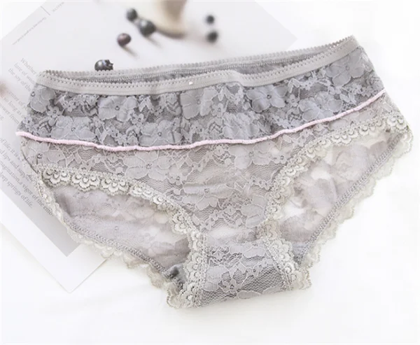 Новое поступление 4 шт./лот женские трусики нижнее белье кружевные трусы
