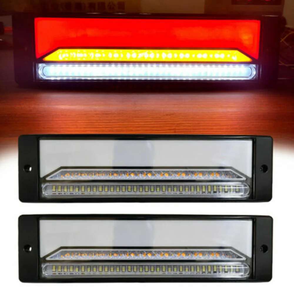 

2pcs LED Parking Taillight Waterproof 12Inch Parking light Rear Signal Light Truck