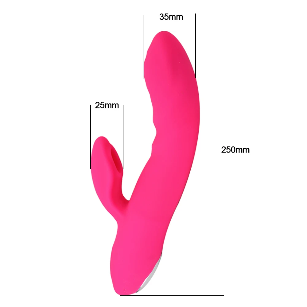 12 Modes Vibration 7 Sucking Vacuum Stimulator AV Rabbit Dildo Vibrator Nipple Sucker Clitoral | Красота и здоровье