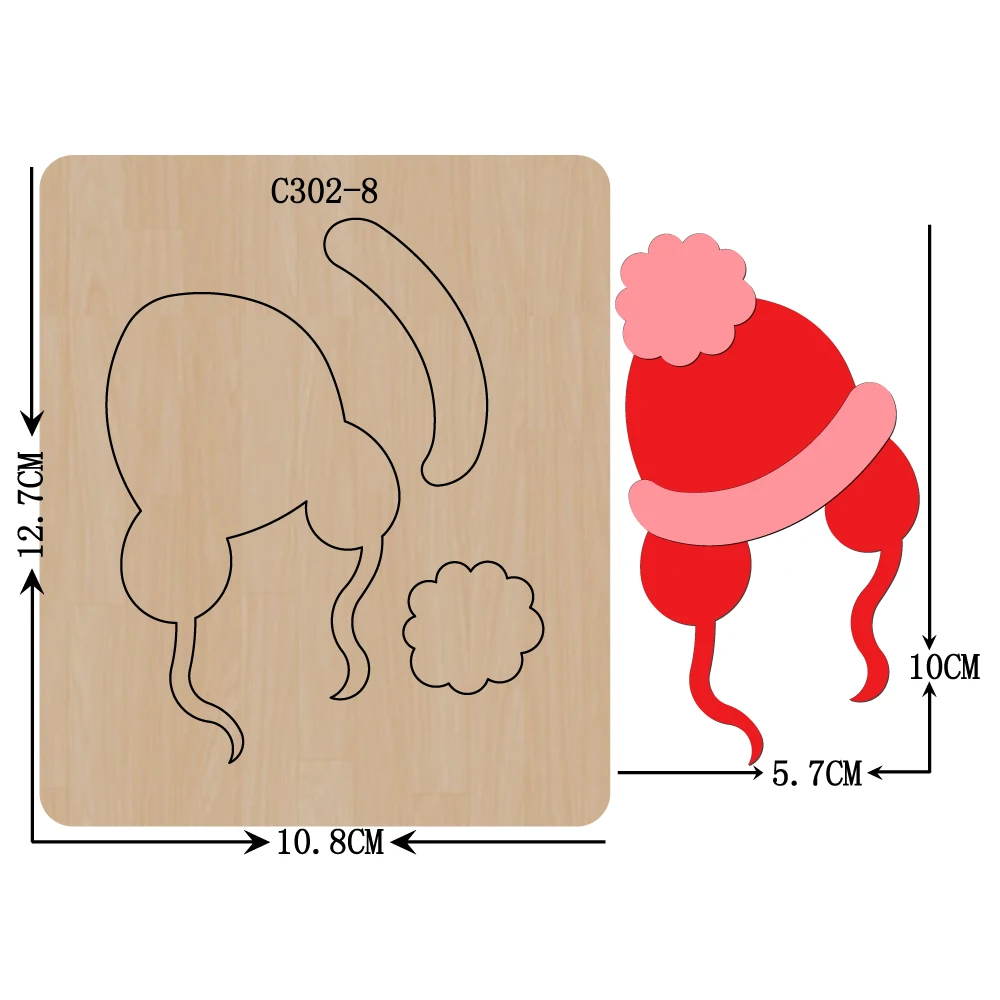 Новые детские соски перчатки носки деревянные штампы для скрапбукинга режущие