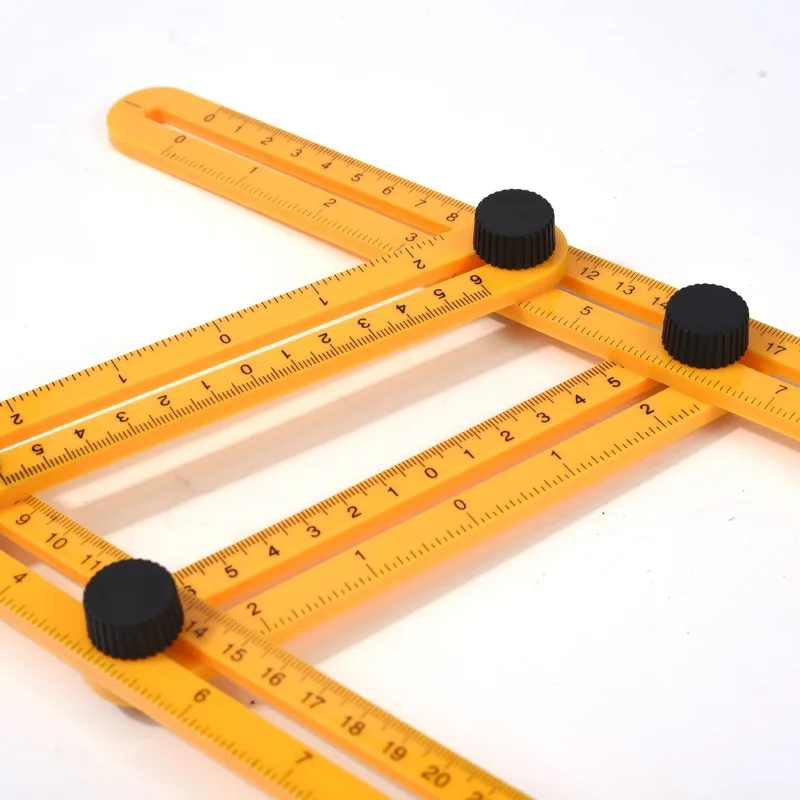 Многофункциональная складная линейка передвижная из пластика/нержавеющей стали