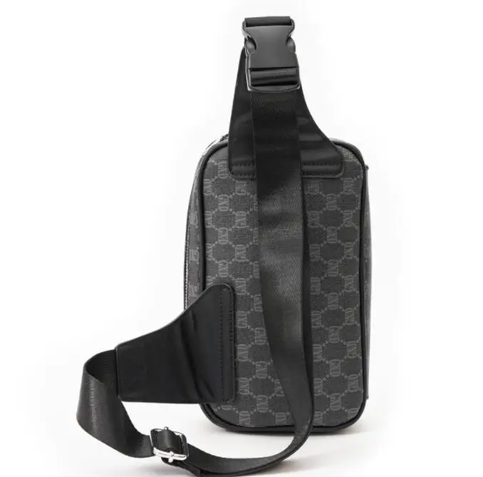 

New Men Chest bag Messager Bag Designer Famous Brand PU Leather Bags Bolsa