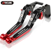 cnc motorcycle accessories adjustable folding brake clutch levers for honda cbr650r cbr 650r 2018 2019 with logo cbr 650 r