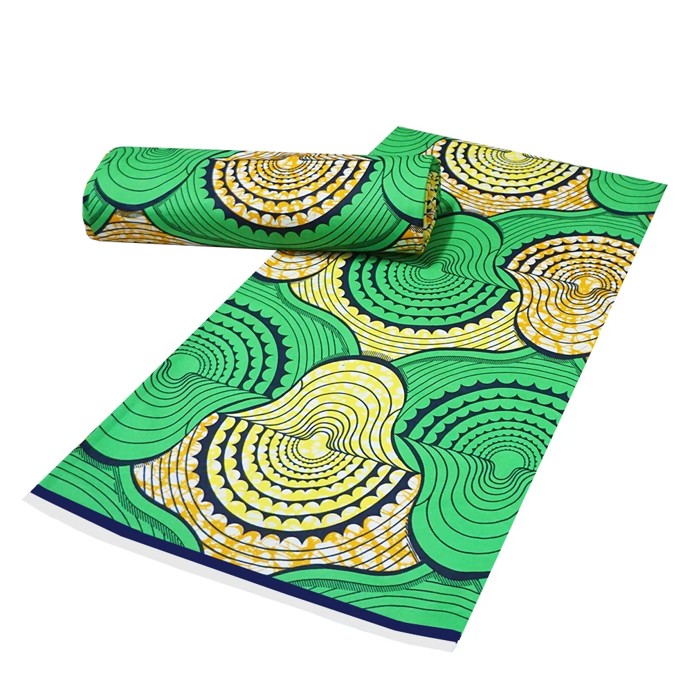 

Африканская Анкара 100% хлопок восковые принты ткань настоящий воск высокое качество 6 ярдов 2021 африканская ткань для вечернего платья