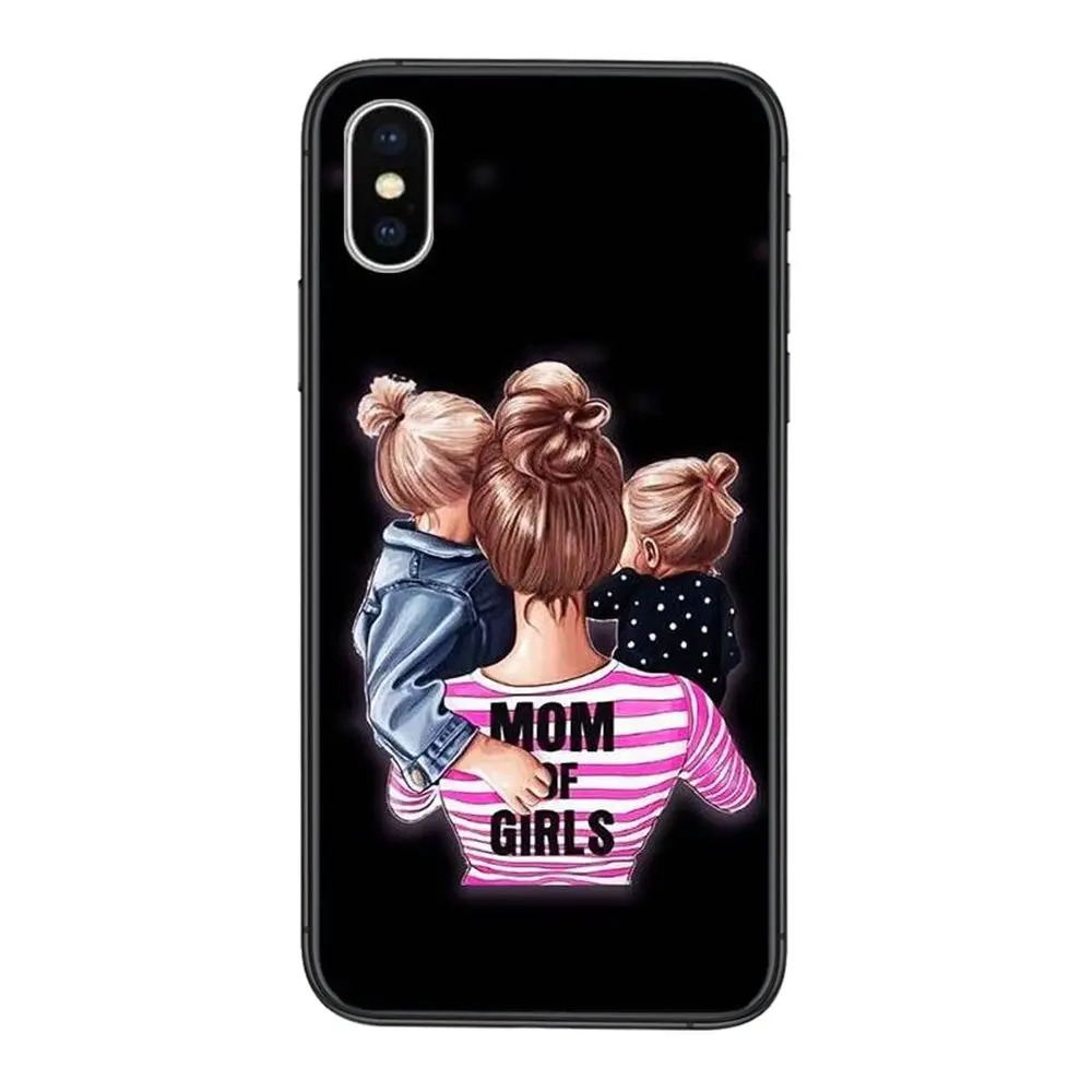 Мамы девочка королева черный новый для Xiaomi Mi11 M10 Mi10I Mi10S Mi10T Mi9 CC9 Note10 Poco F3 X3 Lite Pro