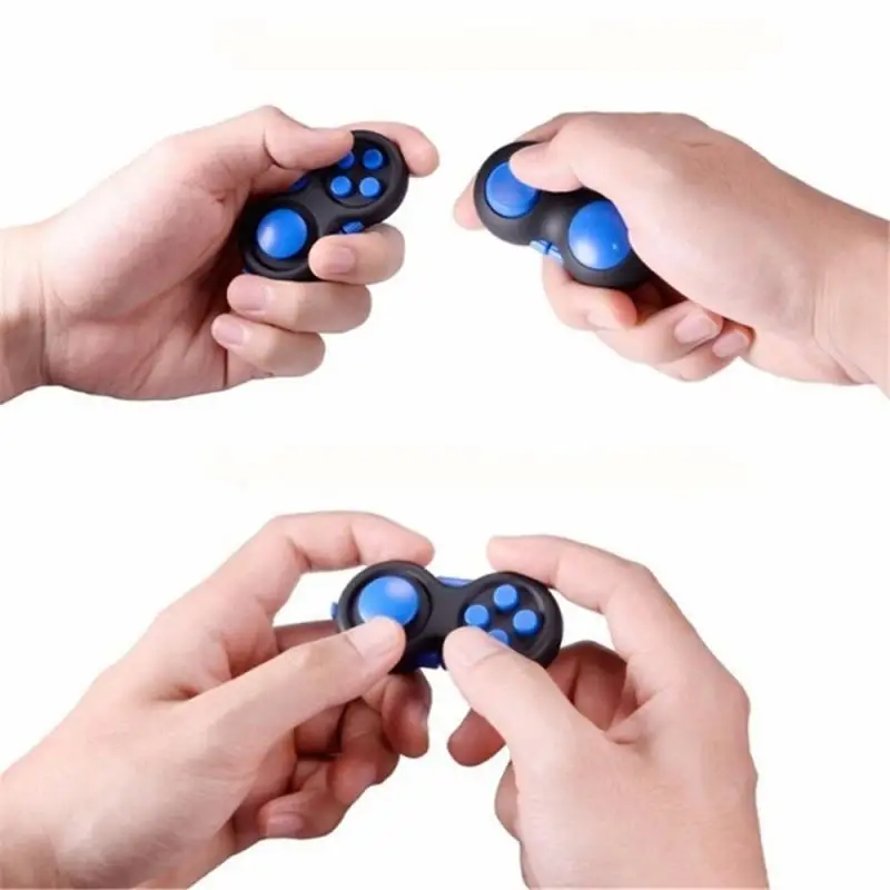 

Fidget Pad Game Stress Reliever Squeeze Fun Desk Toy Handle Toys Stress Decompression Gift Key Mobile Phone Accessory