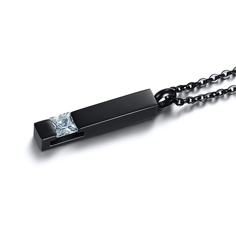 1 шт. черное покрытие с украшением в виде кристаллов для кремации ювелирные