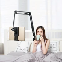 360%c2%b0 adjustable 3 5 to 10 6 inch tablet stand mobile phones holder lazy arm bed desk tablet metal mount stand for ipad mini pro