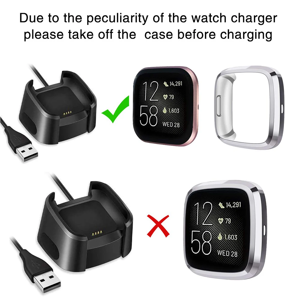 Мягкий чехол из ТПУ Для Fitbit Versa1 Versa 2 versa lite водонепроницаемый для часов Защита