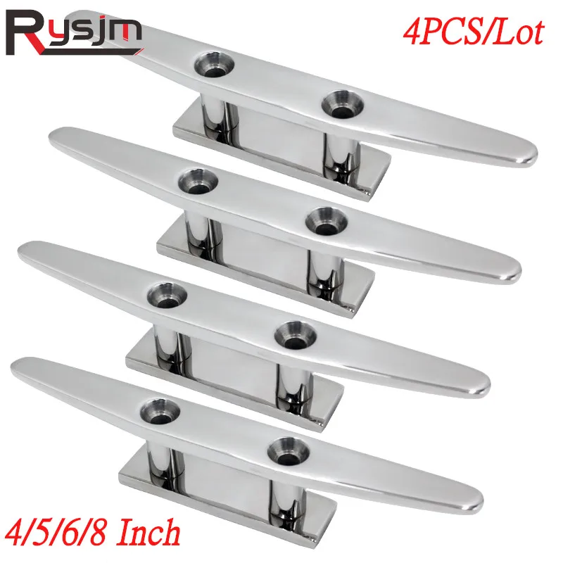 4 шт./лот горячая Распродажа низкая плоская скоба из нержавеющей стали 316 лодочные